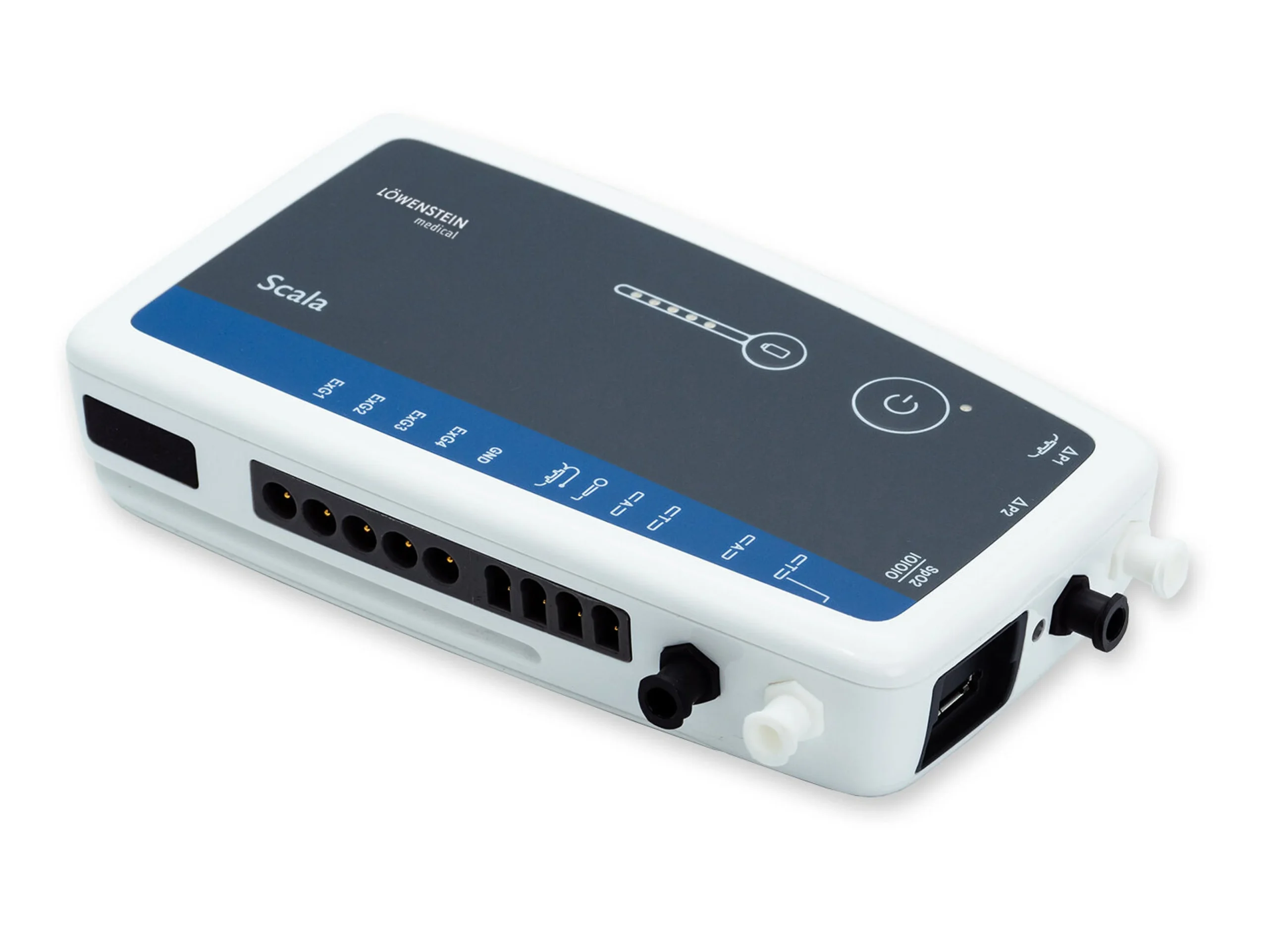 Scala polygraphy device — Löwenstein portable cardio-respiratory sleep diagnostic system, Srivari Healthcare Chennai
